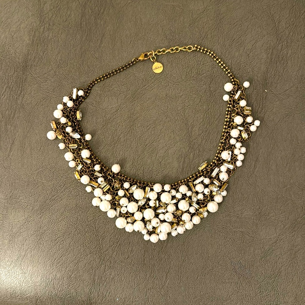 Stella and Dot pearl necklace